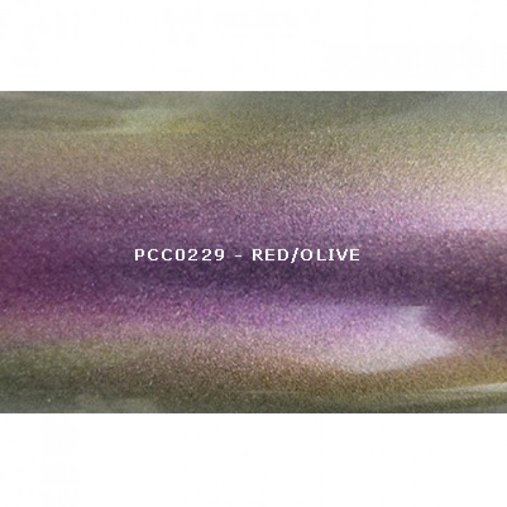 Косметический пигмент PCC0229 Red/Olivine (Красный/оливковый), 20-80 мкм