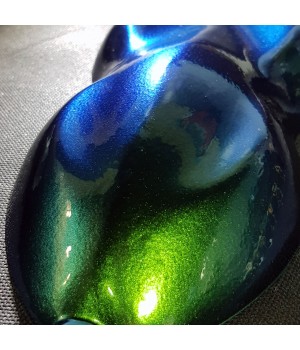PCCSS054 - Золотисто-зеленый / Синий , 15-25 мкм (Jade Blue)
