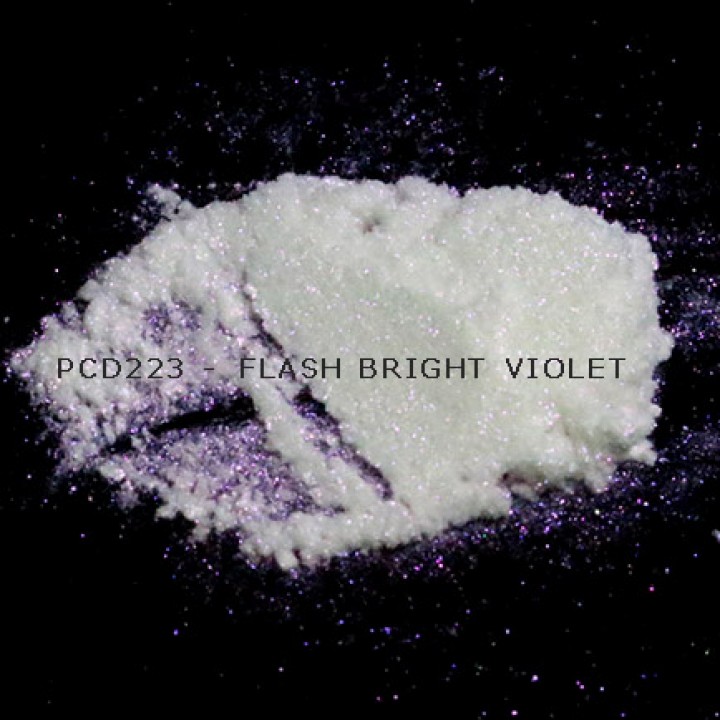 Косметический пигмент PCD223 Flash Bright Violet (Вспыхивающий ярко-фиолетовый), 20-100 мкм