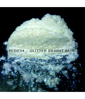 PCD234 - Блестки ярко-синие, 30-150 мкм (Glitter Bright Blue)