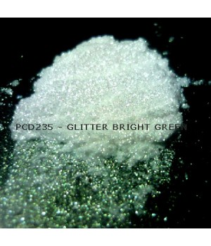 PCD235 - Блестки ярко-зеленые, 30-150 мкм (Glitter Bright Green)
