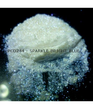 PCD244 - Искристый ярко-синий, 40-200 мкм (Sparkle Bright Blue)