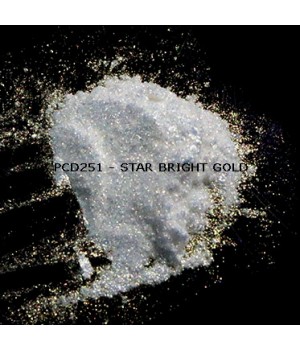 PCD251 - Звездный ярко-золотой, 50-300 мкм (Star Bright Gold)