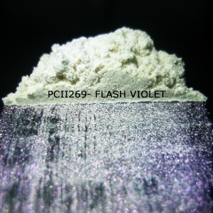 Косметический пигмент PCII269 Flash Violet (Вспыхивающий фиолетовый), 10-100 мкм