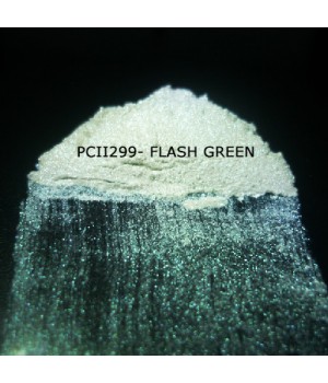 PCII299 - Вспыхивающий зеленый, 10-100 мкм (Flash Green)