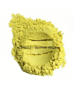 PCIM6012 - Блестки желтые, 30-150 мкм (Glitter Yellow)
