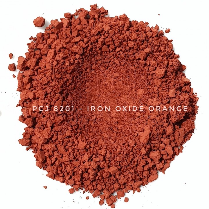Косметический пигмент PCJ8201 Iron Oxides Red (CI 77491) (Железооксидный красный), 0-1 мкм