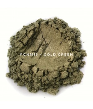 PCNM15 - Зеленое золото, 10-60 мкм (Gold Green)