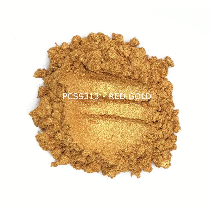 Косметический пигмент PCSS313 Red Gold (Красное золото), 10-60 мкм
