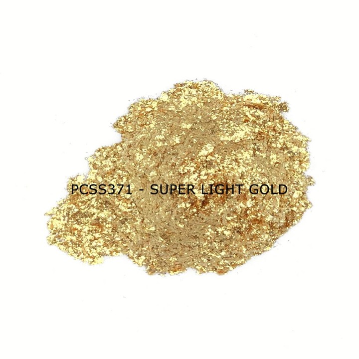 Косметический пигмент PCSS371 Super Light Gold (Супер светлое золото), 200-700 мкм