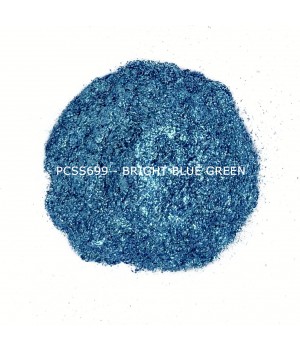 PCSS699 - Яркий сине-зеленый, 30-150 мкм (Bright Blue Green)