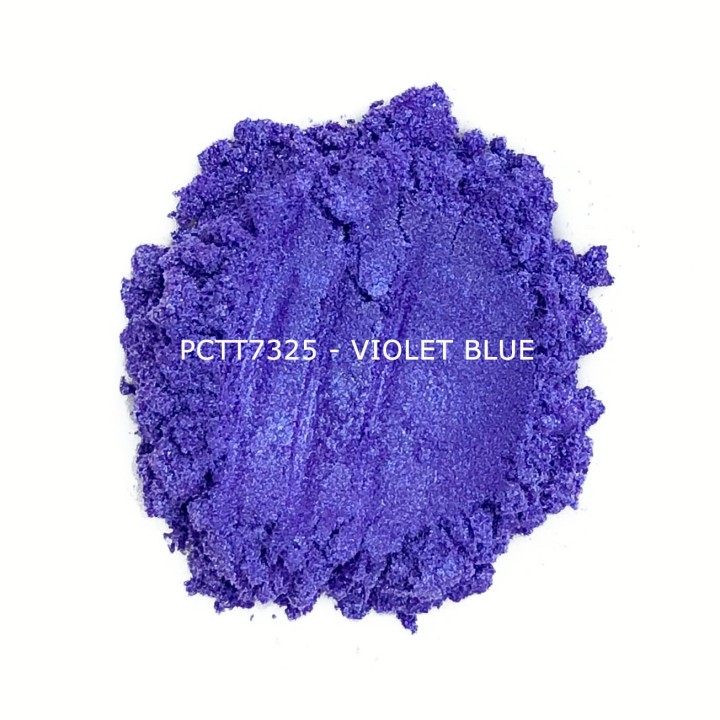 Косметический пигмент PCTT7325 Violet Blue (Фиолетово-синий), 10-60 мкм