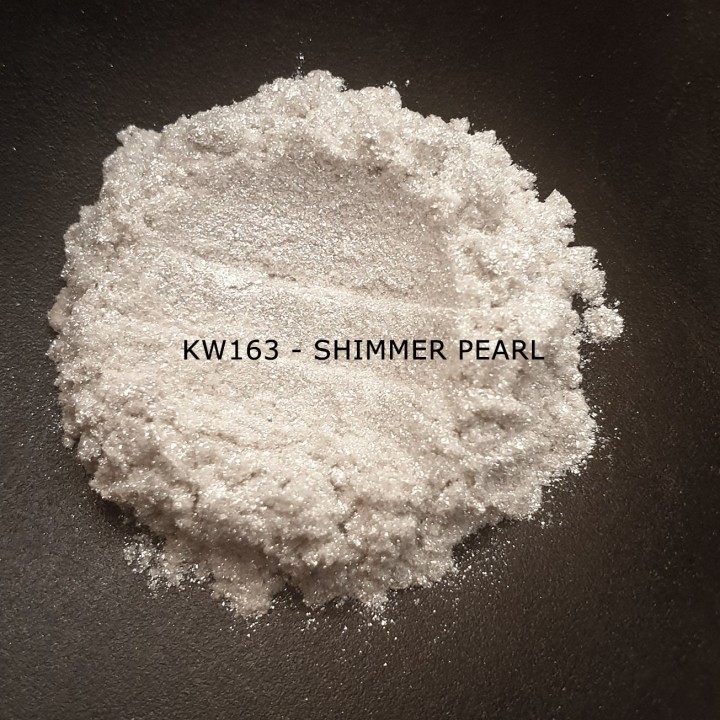 Индустриальный пигмент KW163 Shimmer Pearl (Искрящийся перламутр), 40-200 мкм