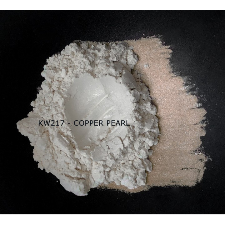 Индустриальный пигмент KW217 Copper pearl (Медный перламутр), 10-60 мкм