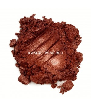 KW504 - Винно-красный, 10-60 мкм (Wine red)