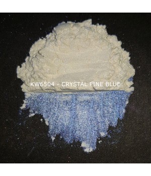 KW6504 - Голубой, 10-60 мкм (Crystal Irisated Fine Blue)