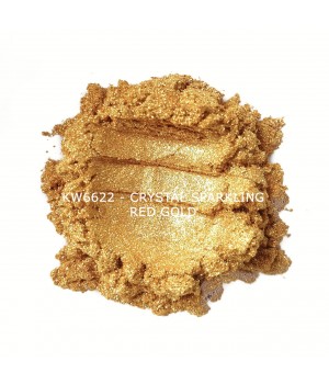 KW6622 - Золотой, 10-60 мкм (Crystal Sparkling Red Gold)